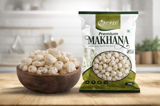 Premium Plain Makhana (Fox Nuts) | Healthy Protein Rich Snack