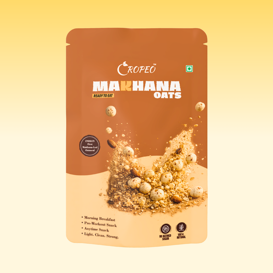 Makhana Oats - Healthy Breakfast Cereal with Fox Nuts, Dry Fruits & Seeds